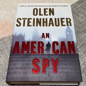 An American Spy Hardcover Book